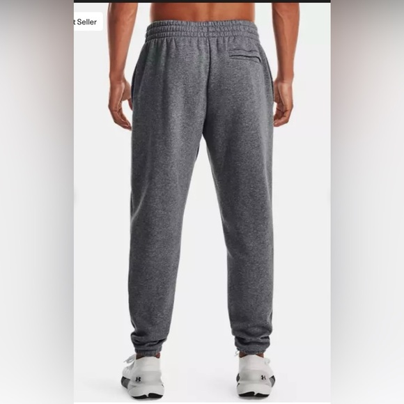 NWT Men's UA Essential Fleece Joggers small - Picture 4 of 5